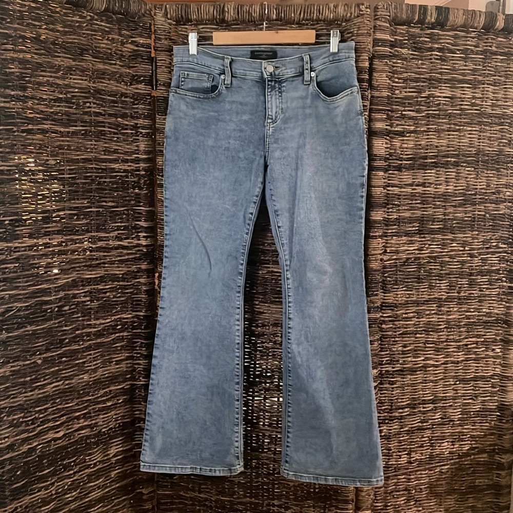 Banana Republic petite bootcut jeans. Stretchy and comfy!
